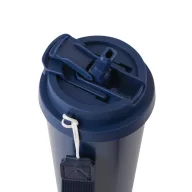   Sticla termoizolanta 500 ml, Everestus, 2601E12750, Ø9.2x19.5 cm, Otel, Plastic, Albastru bleumarin