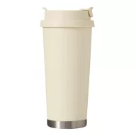   Sticla termoizolanta 500 ml, Everestus, 2601E12751, Ø9.2x19.5 cm, Otel, Plastic, Bej