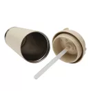 Sticla termoizolanta 500 ml, Everestus, 2601E12751, Ø9.2x19.5 cm, Otel, Plastic, Bej