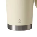 Sticla termoizolanta 500 ml, Everestus, 2601E12751, Ø9.2x19.5 cm, Otel, Plastic, Bej