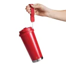 Sticla termoizolanta 500 ml, Everestus, 2601E12752, Ø9.2x19.5 cm, Otel, Plastic, Rosu