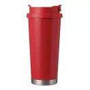 Sticla termoizolanta 500 ml, Everestus, 2601E12752, Ø9.2x19.5 cm, Otel, Plastic, Rosu