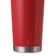   Sticla termoizolanta 500 ml, Everestus, 2601E12752, Ø9.2x19.5 cm, Otel, Plastic, Rosu