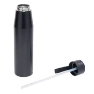   Sticla de apa, Everestus, 2610E18435, 700 ml, Ø6.6x26 cm, Otel, Plastic, Negru