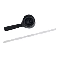  Sticla de apa, Everestus, 2610E18435, 700 ml, Ø6.6x26 cm, Otel, Plastic, Negru