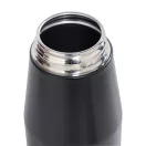 Sticla de apa, Everestus, 2610E18435, 700 ml, Ø6.6x26 cm, Otel, Plastic, Negru