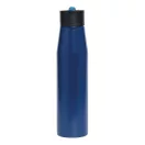 Sticla de apa, Everestus, 2610E18436, 700 ml, Ø6.6x26 cm, Otel, Plastic, Albastru