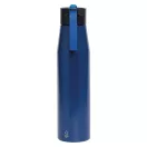Sticla de apa, Everestus, 2610E18436, 700 ml, Ø6.6x26 cm, Otel, Plastic, Albastru