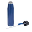 Sticla de apa, Everestus, 2610E18436, 700 ml, Ø6.6x26 cm, Otel, Plastic, Albastru