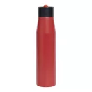 Sticla de apa, Everestus, 2610E18437, 700 ml, Ø6.6x26 cm, Otel, Plastic, Rosu