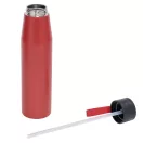 Sticla de apa, Everestus, 2610E18437, 700 ml, Ø6.6x26 cm, Otel, Plastic, Rosu