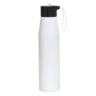   Sticla de apa, Everestus, 2610E18438, 700 ml, Ø6.6x26 cm, Otel, Plastic, Alb