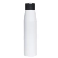   Sticla de apa, Everestus, 2610E18438, 700 ml, Ø6.6x26 cm, Otel, Plastic, Alb