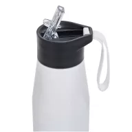   Sticla de apa, Everestus, 2610E18438, 700 ml, Ø6.6x26 cm, Otel, Plastic, Alb