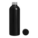 Sticla termoizolanta, 500 ml, 2502E15438, Everestus, Ø7.2  x 23 cm, Otel, Negru