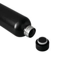   Sticla termoizolanta, 500 ml, 2502E15438, Everestus, Ø7.2  x 23 cm, Otel, Negru