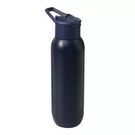   Sticla termoizolanta 600 ml, Everestus, 2601E12754, Ø7.4x26.4 cm, Otel, Plastic, Albastru bleumarin
