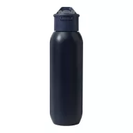   Sticla termoizolanta 600 ml, Everestus, 2601E12754, Ø7.4x26.4 cm, Otel, Plastic, Albastru bleumarin