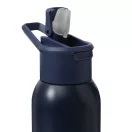 Sticla termoizolanta 600 ml, Everestus, 2601E12754, Ø7.4x26.4 cm, Otel, Plastic, Albastru bleumarin