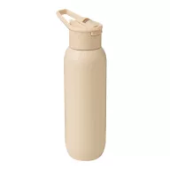   Sticla termoizolanta 600 ml, Everestus, 2601E12755, Ø7.4x26.4 cm, Otel, Plastic, Bej