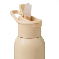   Sticla termoizolanta 600 ml, Everestus, 2601E12755, Ø7.4x26.4 cm, Otel, Plastic, Bej