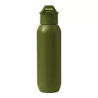   Sticla termoizolanta 600 ml, Everestus, 2601E12756, Ø7.4x26.4 cm, Otel, Plastic, Verde army