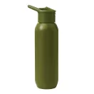 Sticla termoizolanta 600 ml, Everestus, 2601E12756, Ø7.4x26.4 cm, Otel, Plastic, Verde army
