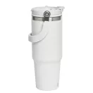 Sticla termos, Everestus, 2610E19265, 850 ml, Cu maner, Ø8.5x24.5 cm, Otel, Plastic, Alb