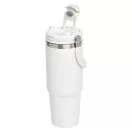 Sticla termos, Everestus, 2610E19265, 850 ml, Cu maner, Ø8.5x24.5 cm, Otel, Plastic, Alb