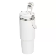   Sticla termos, Everestus, 2610E19265, 850 ml, Cu maner, Ø8.5x24.5 cm, Otel, Plastic, Alb