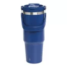 Sticla termos, Everestus, 2610E19266, 850 ml, Cu maner, Ø8.5x24.5 cm, Otel, Plastic, Albastru