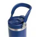 Sticla termos, Everestus, 2610E19266, 850 ml, Cu maner, Ø8.5x24.5 cm, Otel, Plastic, Albastru