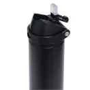 Sticla termos, Everestus, 2610E19245, 750 ml, Cu maner, Cu sistem de blocare, Ø7.7x27 cm, Otel, Plastic, Negru