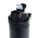 Sticla termos, Everestus, 2610E19245, 750 ml, Cu maner, Cu sistem de blocare, Ø7.7x27 cm, Otel, Plastic, Negru