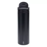   Sticla termos, Everestus, 2610E19245, 750 ml, Cu maner, Cu sistem de blocare, Ø7.7x27 cm, Otel, Plastic, Negru