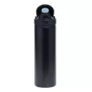 Sticla termos, Everestus, 2610E19245, 750 ml, Cu maner, Cu sistem de blocare, Ø7.7x27 cm, Otel, Plastic, Negru