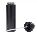 Sticla termos, Everestus, 2610E19245, 750 ml, Cu maner, Cu sistem de blocare, Ø7.7x27 cm, Otel, Plastic, Negru
