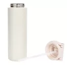 Sticla termos, Everestus, 2610E19246, 750 ml, Cu maner, Cu sistem de blocare, Ø7.7x27 cm, Otel, Plastic, Alb