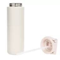   Sticla termos, Everestus, 2610E19246, 750 ml, Cu maner, Cu sistem de blocare, Ø7.7x27 cm, Otel, Plastic, Alb