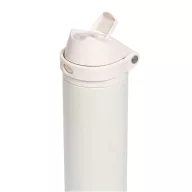   Sticla termos, Everestus, 2610E19246, 750 ml, Cu maner, Cu sistem de blocare, Ø7.7x27 cm, Otel, Plastic, Alb