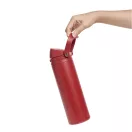 Sticla termos, Everestus, 2610E19248, 750 ml, Cu maner, Cu sistem de blocare, Ø7.7x27 cm, Otel, Plastic, Rosu