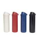 Sticla termos, Everestus, 2610E19248, 750 ml, Cu maner, Cu sistem de blocare, Ø7.7x27 cm, Otel, Plastic, Rosu