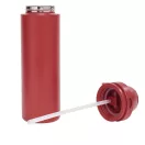 Sticla termos, Everestus, 2610E19248, 750 ml, Cu maner, Cu sistem de blocare, Ø7.7x27 cm, Otel, Plastic, Rosu
