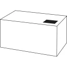 Set 2 pahare Whisky, 2401E14415, Everestus, Ø8.4x10 cm, Sticla, Transparent