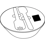   Bol cu capac si 2 spatule, 2401E14459, Everestus, Ø24.5x12 cm, Otel, Bambus, Argintiu, Maro