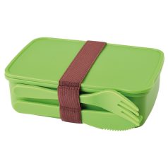   Caserola pranz, Everestus, 18SEP2374, 700 ml, 16x11x5 cm, Polipropilena, Verde