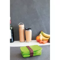   Caserola pranz, Everestus, 18SEP2374, 700 ml, 16x11x5 cm, Polipropilena, Verde