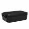 Caserola pentru pranz, 900 ml, 2401E14320, Everestus, 21x11.5x6 cm, Plastic, Negru