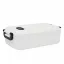 Caserola pentru pranz, 900 ml, 2401E14321, Everestus, 21x11.5x6 cm, Plastic, Alb