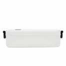 Caserola pentru pranz, 900 ml, 2401E14321, Everestus, 21x11.5x6 cm, Plastic, Alb